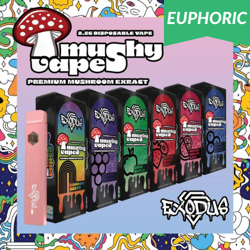 Buy Exodus - Mushroom Extract Mushy Disposable Vape - 2.2g In Australia Online