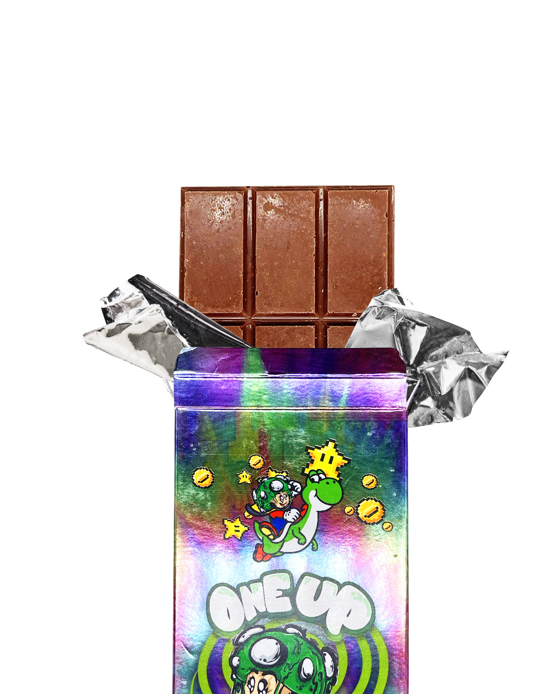 One-Up Psilocybin Mushroom Chocolate Bar For Sale Online Australia