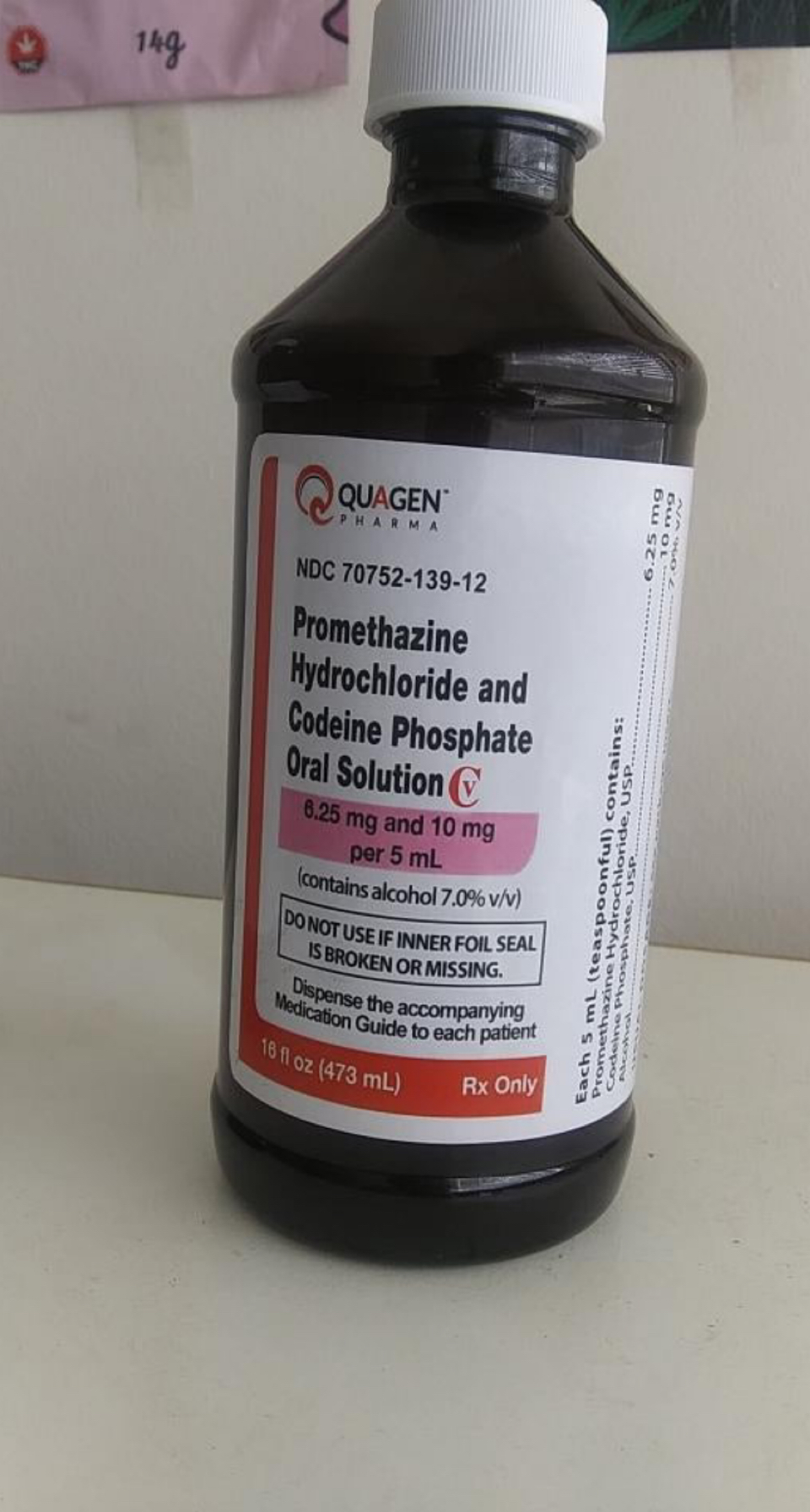 Buy Quagen Promethazine HCl and Codeine Phosphate Oral Solution in Australia Online