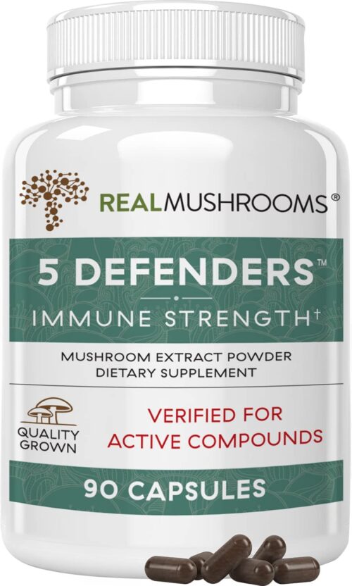 Real Mushroom 5 Defenders Capsules For Sale Online Australia